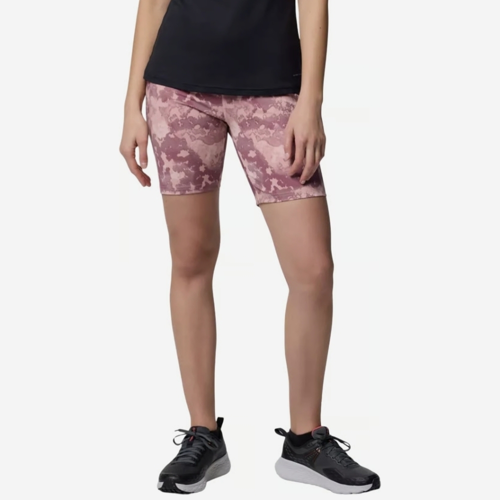 Columbia Boundless Trek 7” Shorts W Pocket In Eraser Pink Size XL, New With Tags